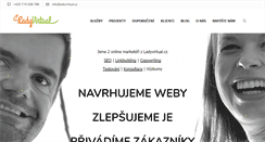 Desktop Screenshot of ladyvirtual.cz